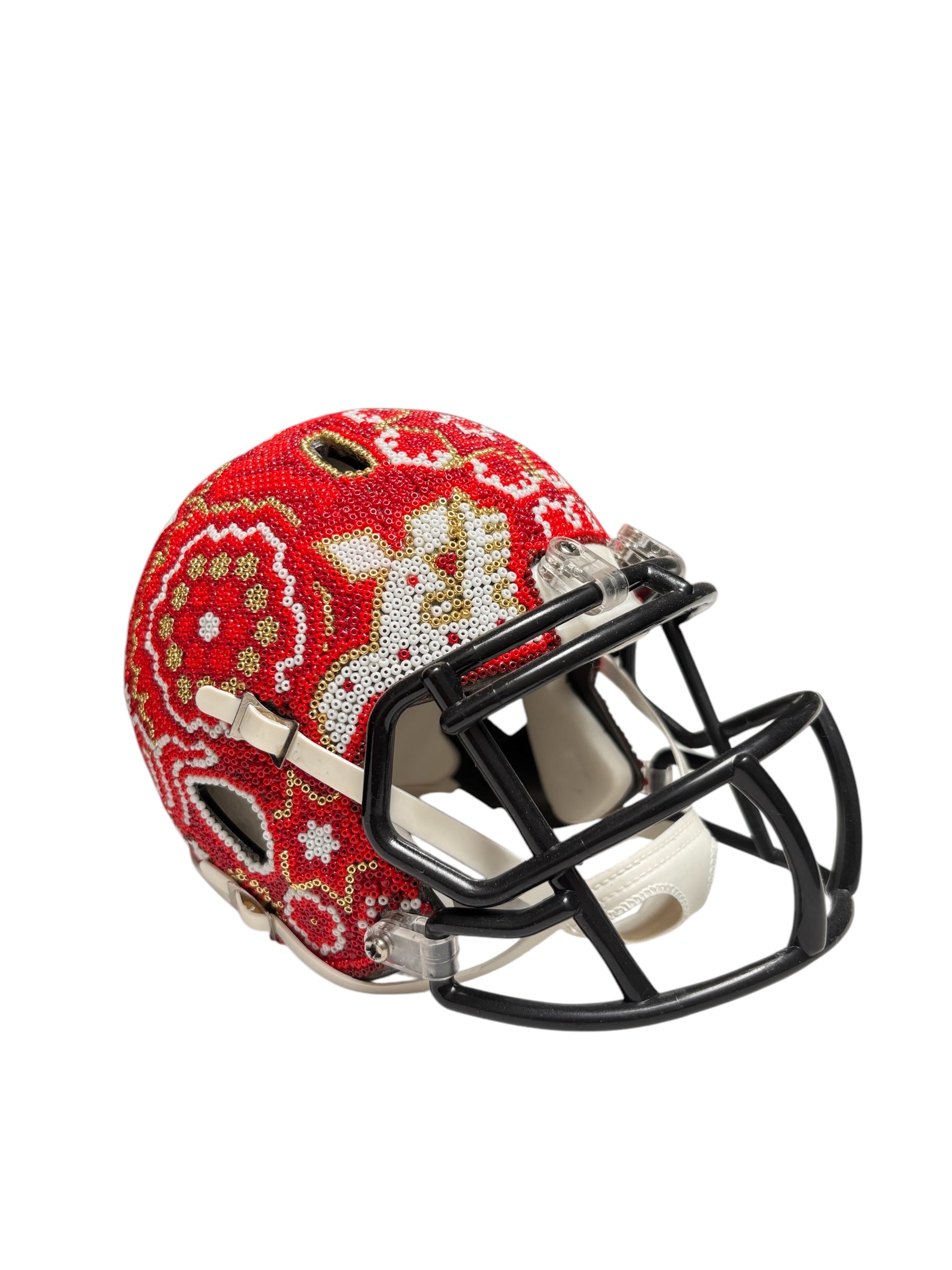 MINI CASCO NFL ROJO