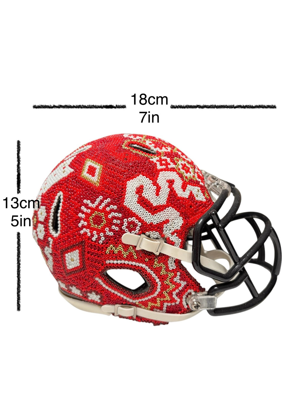 RED - MINI HELMET