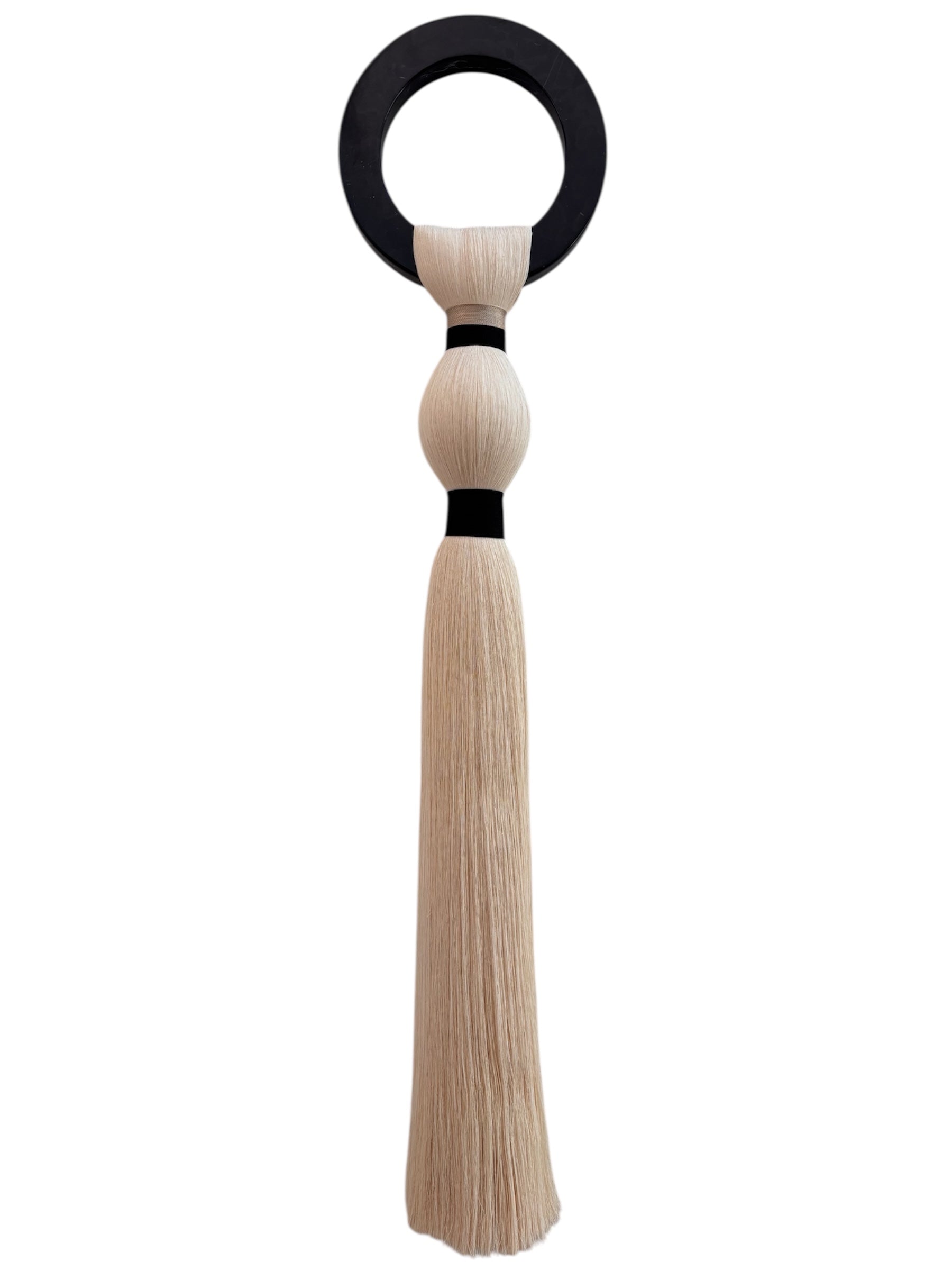 ARO MARMOL NEGRO CHICO 1 BORLA NEGRO/BEIGE