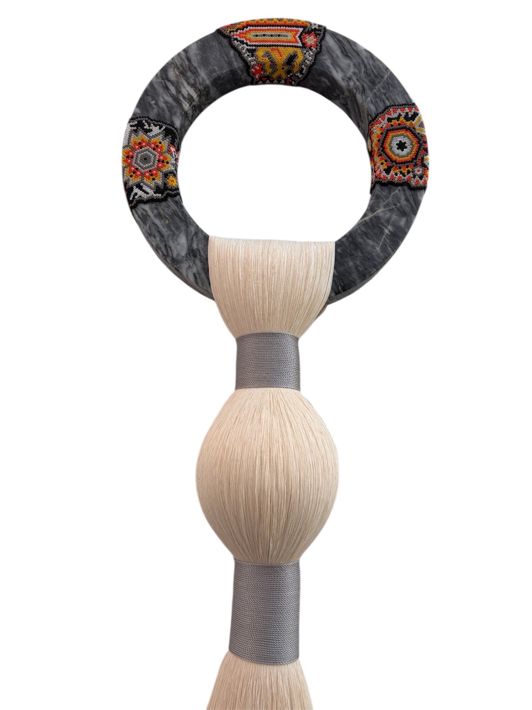 ARO MARMOL GRIS CHICO HUICHOL