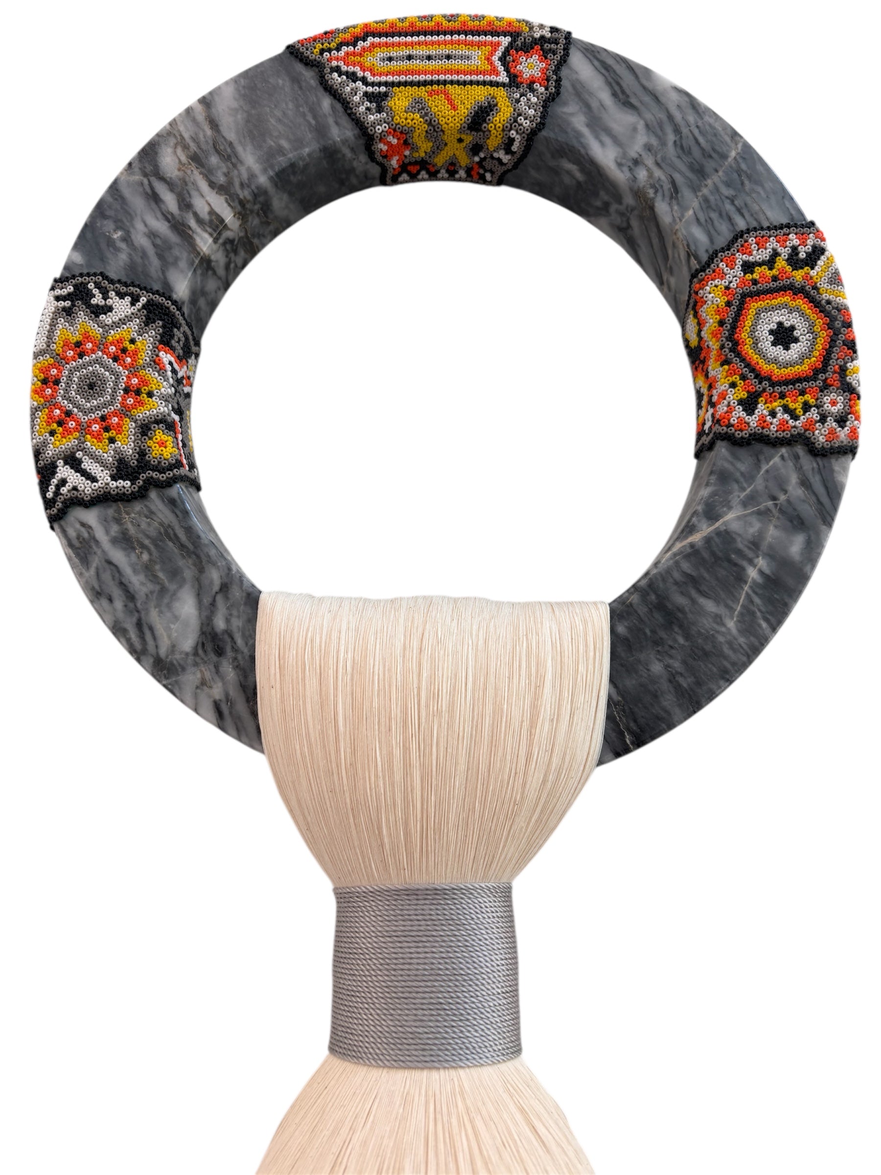 ARO MARMOL GRIS CHICO HUICHOL