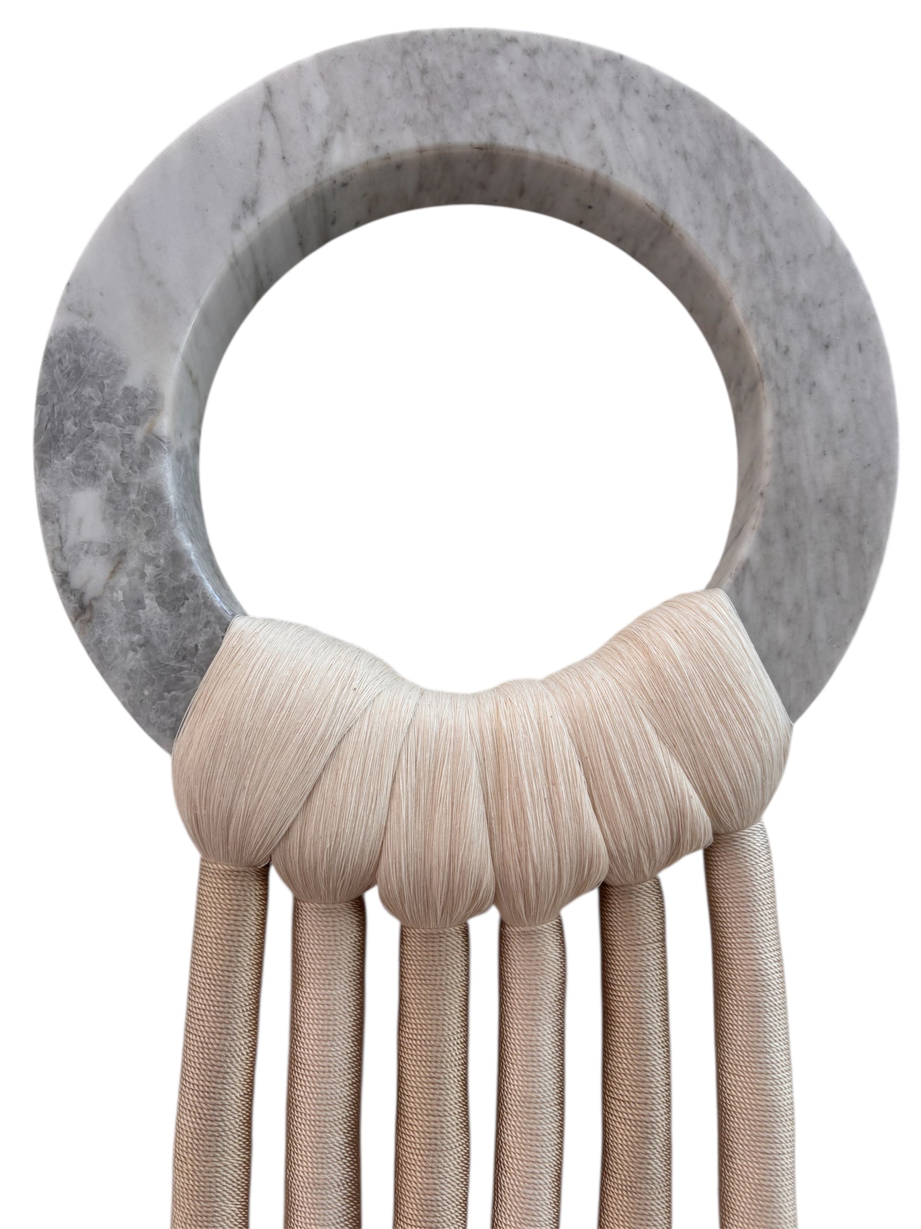 ARO MARMOL BLANCO CHICO ATADOS BEIGE